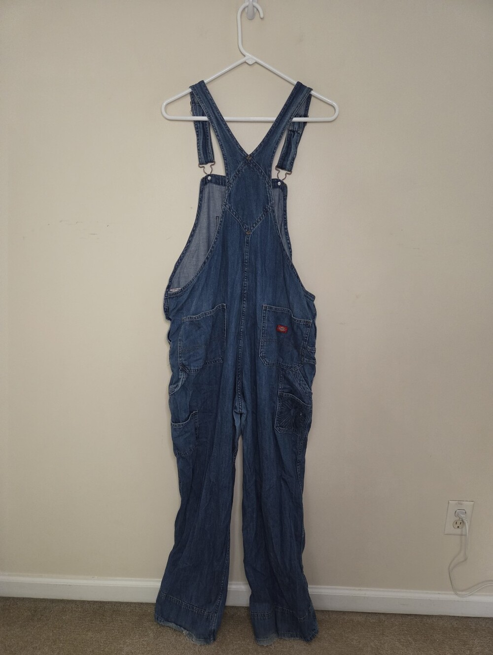 Women's Dickies Carpenter Style Overalls Sz XL - Picture 6 of 16
